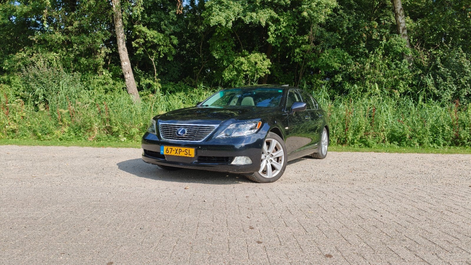 Lexus LS600H 5.0 Ecvt Hybride 2007, Auto's, Automaat, 8 cilinders, 394 pk, 2245 kg
