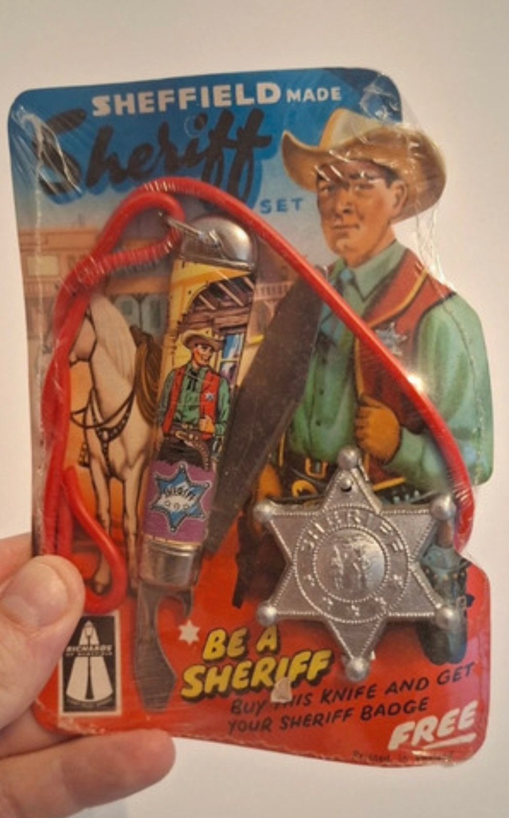 Sheriff set complete sealed 80’s Toys, Ophalen of Verzenden, Zo goed als nieuw