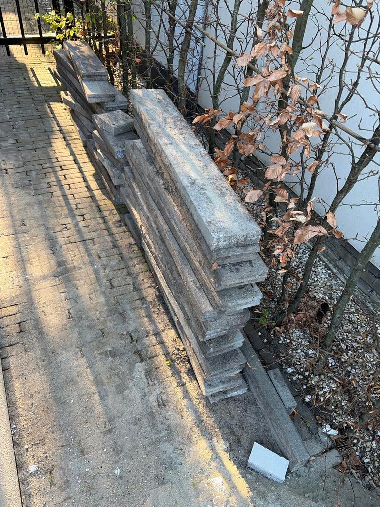 Betonbanden - GRATIS OPHALEN, Ophalen, Gebruikt, Overige typen, Minder dan 5 m²