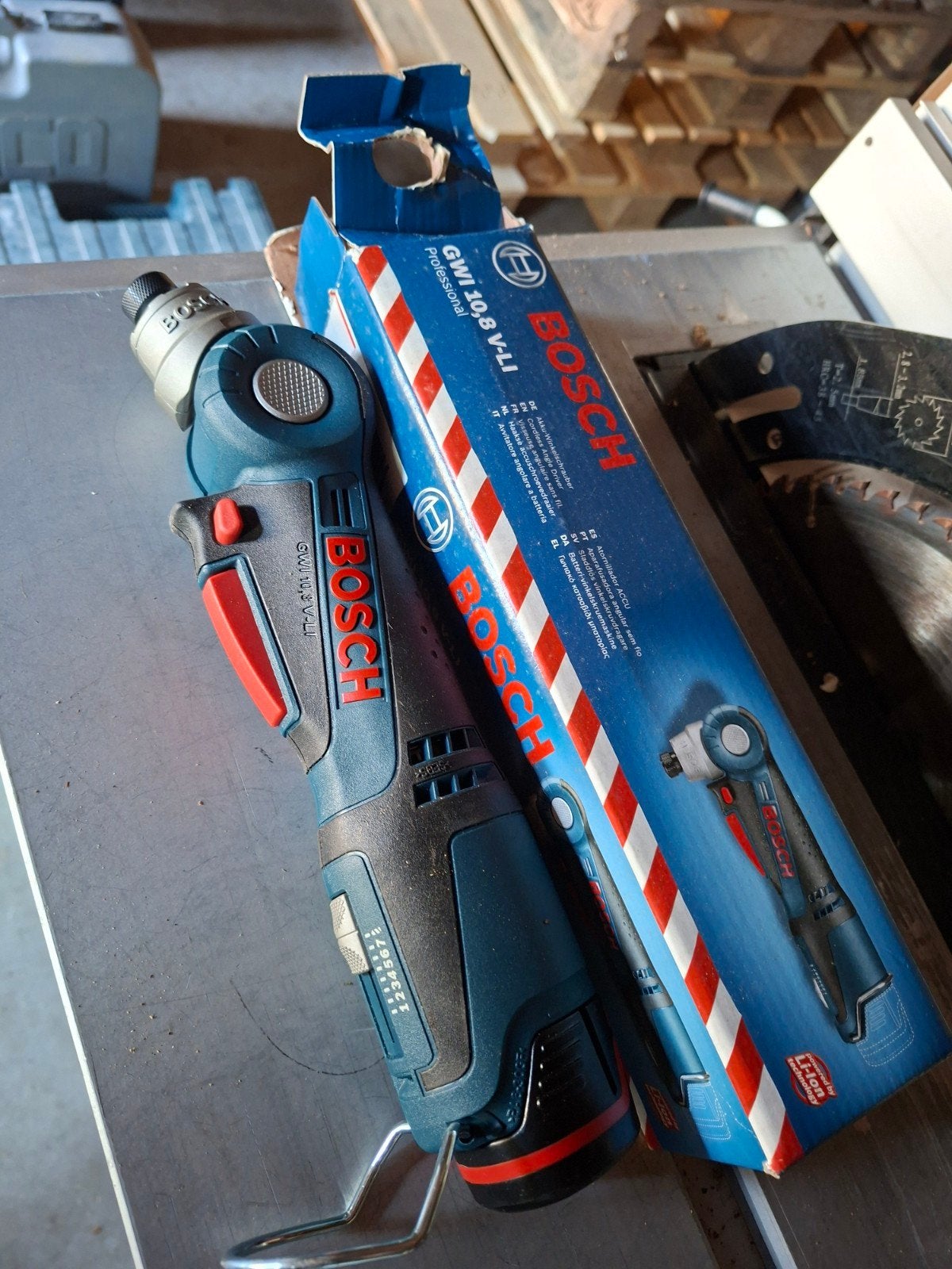 Bosch GWI 10,8 V-LI Professional Accu Haaks Schroevendraaier, Ophalen, Nieuw