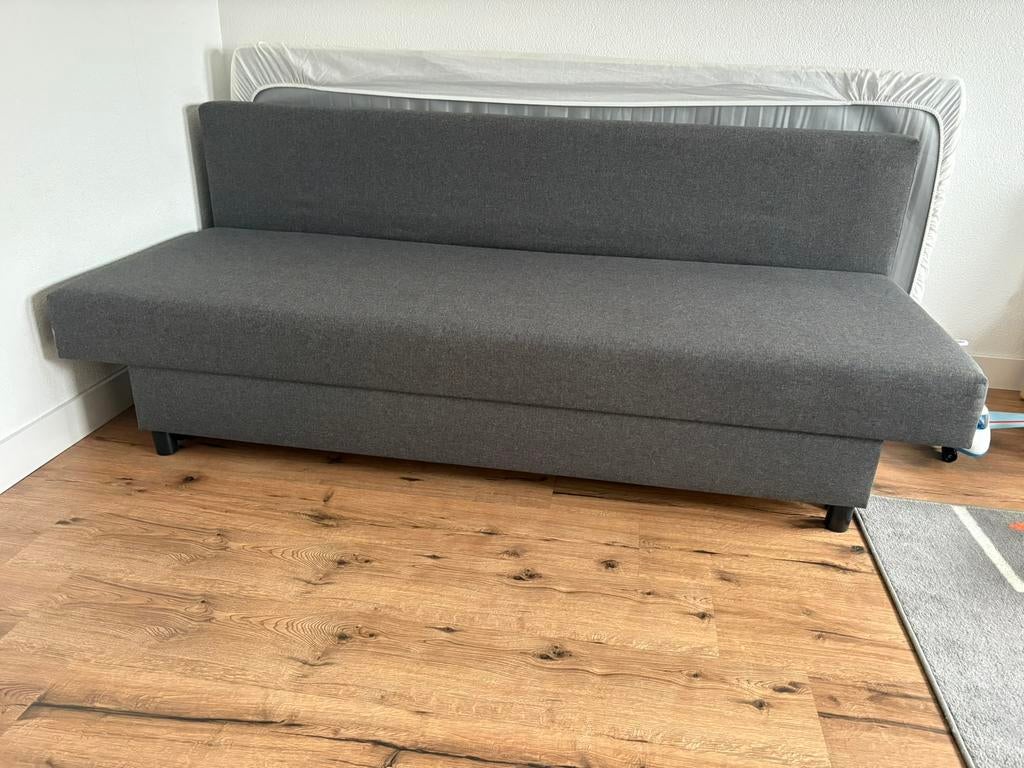 Slaapbank Ikea ASARUM, Huis en Inrichting, Slaapkamer | Slaapbanken, Ophalen, Zo goed als nieuw, Tweepersoons, 140 cm
