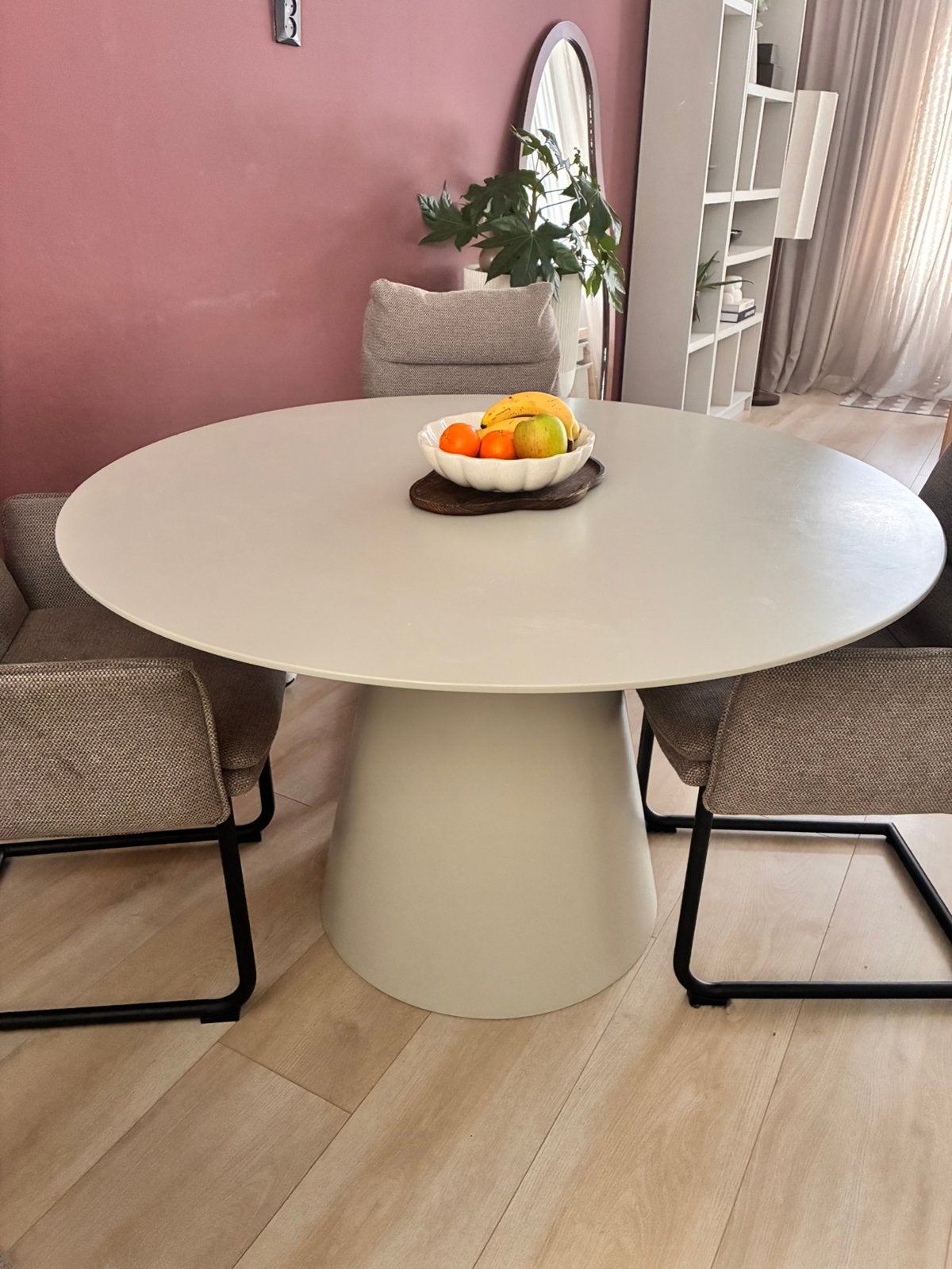 Woood eettafel, Ophalen, Zo goed als nieuw, Rechthoekig, 50 tot 100 cm
