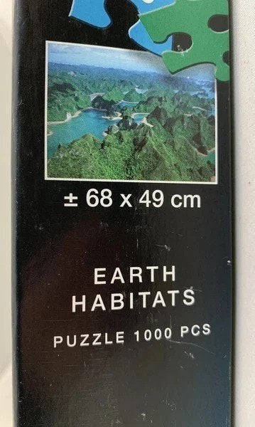 Planet Earth Habitats BBC Puzzel 1000 Stukjes Jumbo, Hobby en Vrije tijd, Denksport en Puzzels, Verzenden, 500 t/m 1500 stukjes