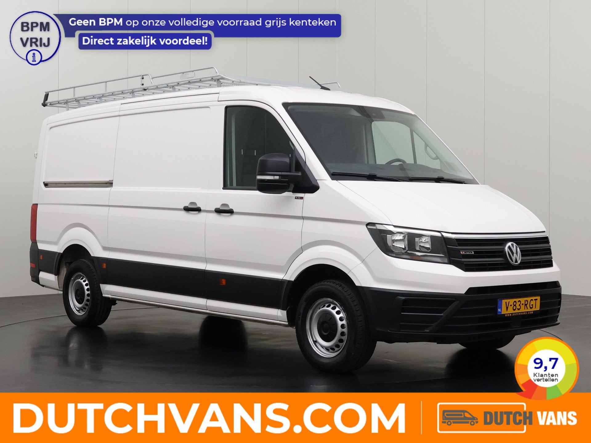 Volkswagen Crafter 2.0TDI 177PK Automaat L3H2 4x4 | 4-Motion, Stof, Gebruikt, Euro 6, 4 cilinders