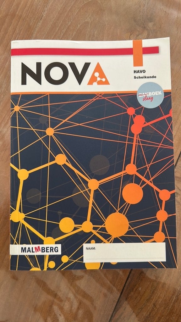 Nova Malmberg - Slaagboek HAVO examen Scheikunde (2e editie), Scheikunde, Malmberg, HAVO, Ophalen of Verzenden