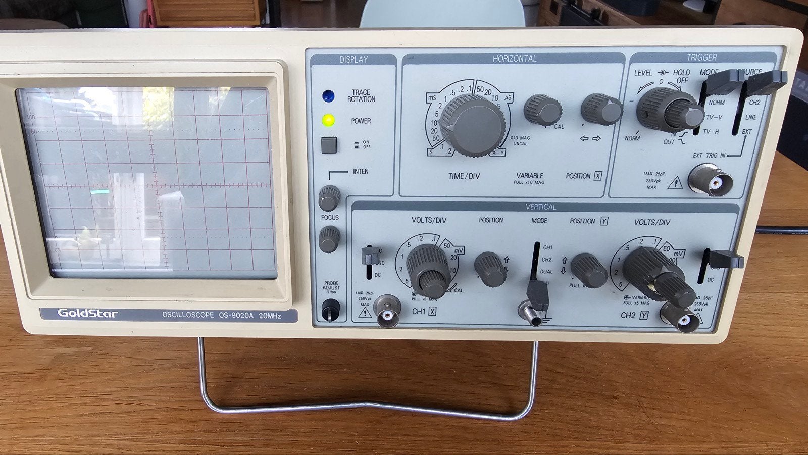 GoldStar OS-9020A 20MHz Oscilloscoop - Goed Werkend, Ophalen