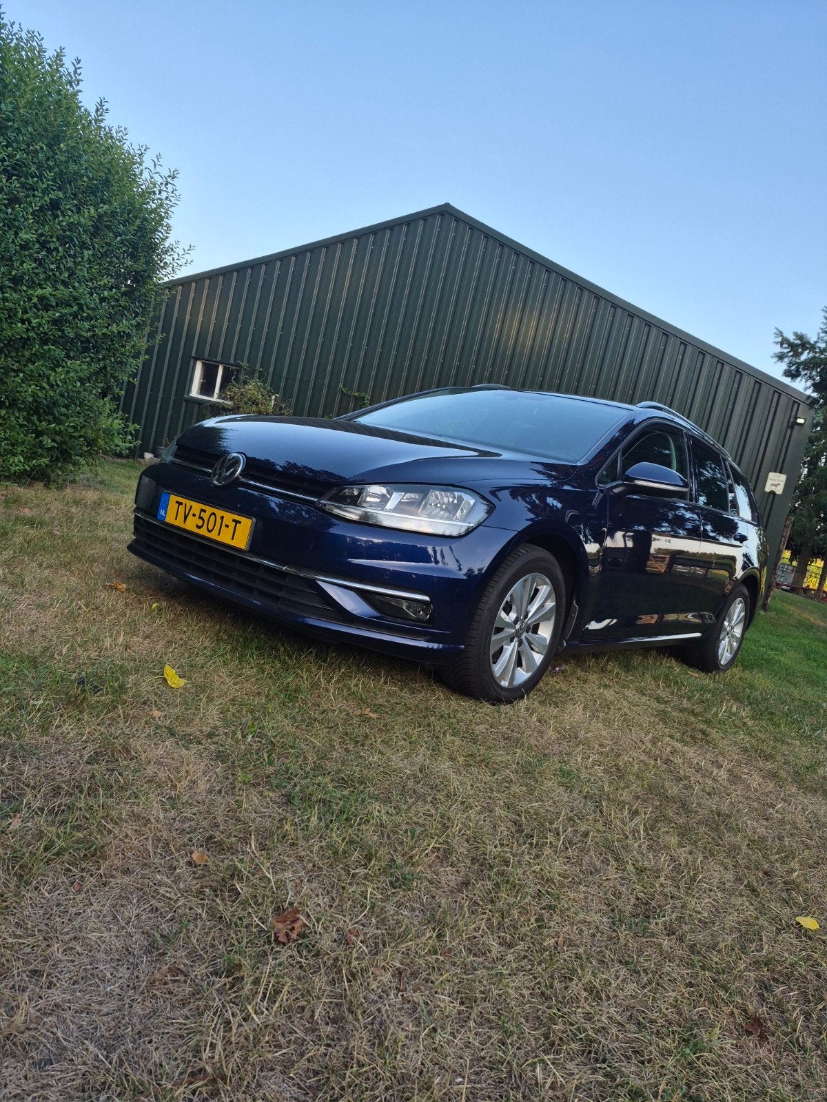 Volkswagen Golf 7.5 Variant 1.6 TDI 115pk 2018 Blauw, Voorwielaandrijving, 1550 kg, 4 cilinders, Blauw