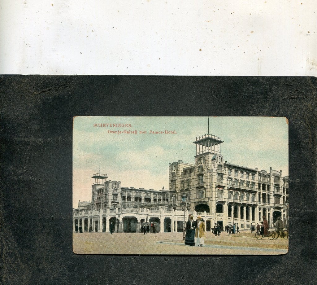 Ansicht Scheveningen - Oranjegalerij met Palace Hotel, Verzenden, Voor 1920, Gelopen, Zuid-Holland