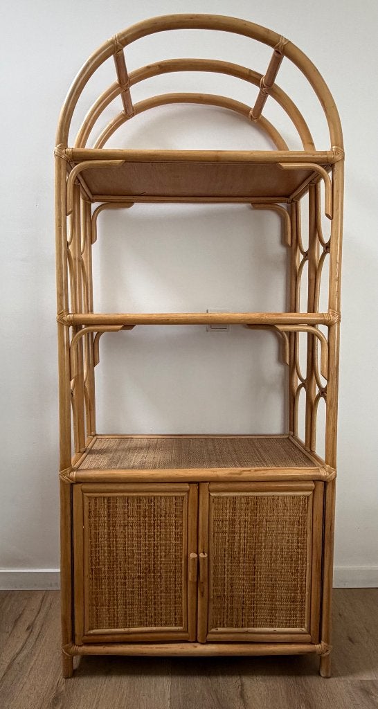 Vintage bamboe kast, Ophalen