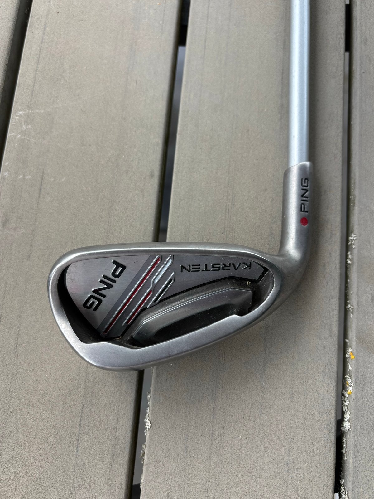 Ping Karsten 9 IJzer Linkshandig Verlengd Heren 100cm, Ophalen of Verzenden, Gebruikt, Club, Ping