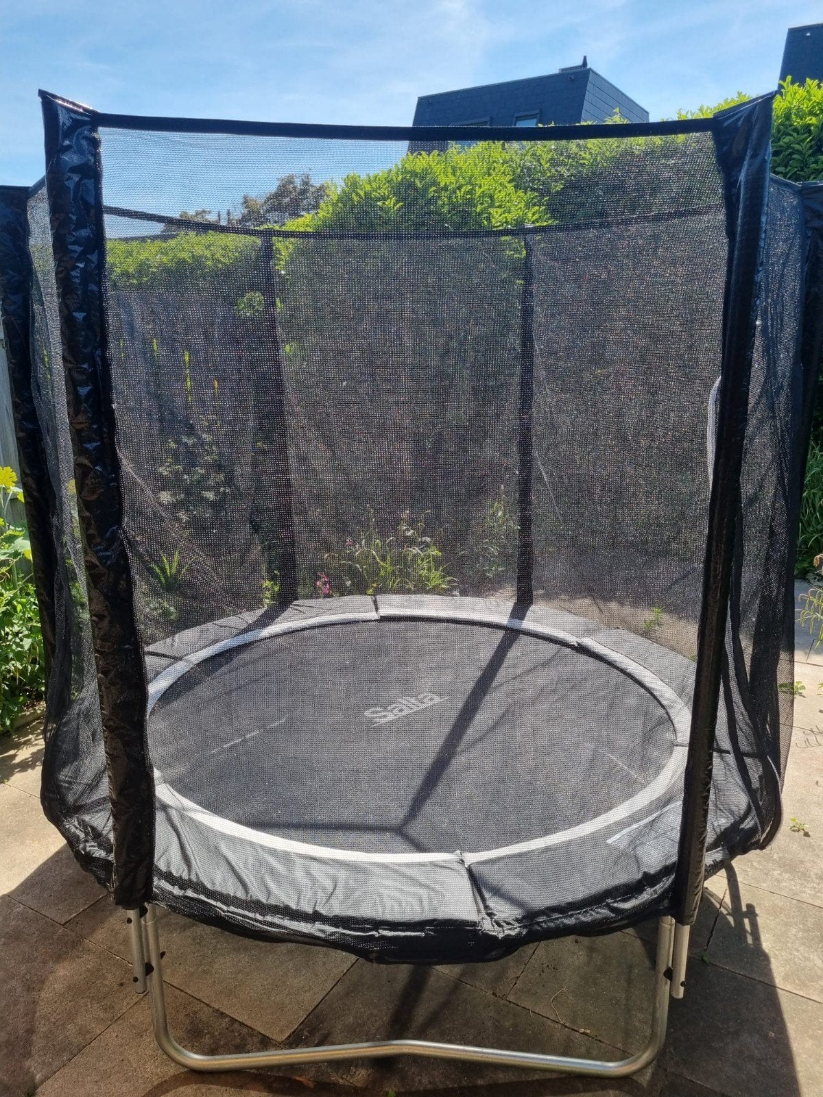 Salta Trampoline met Afdekzeil - Zo goed als nieuw, Ophalen, Zo goed als nieuw