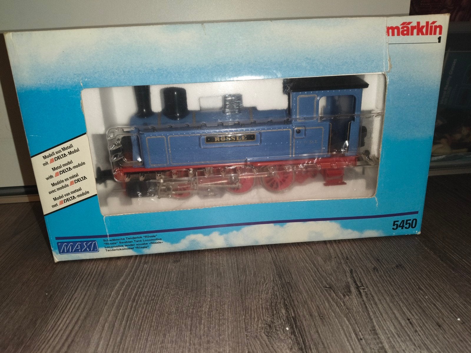 Märklin MAXI 5450 Locomotief "RUSSEL" - Nieuw in doos, Hobby en Vrije tijd, Modeltreinen | H0, Nieuw, Locomotief, Gelijkstroom of Wisselstroom