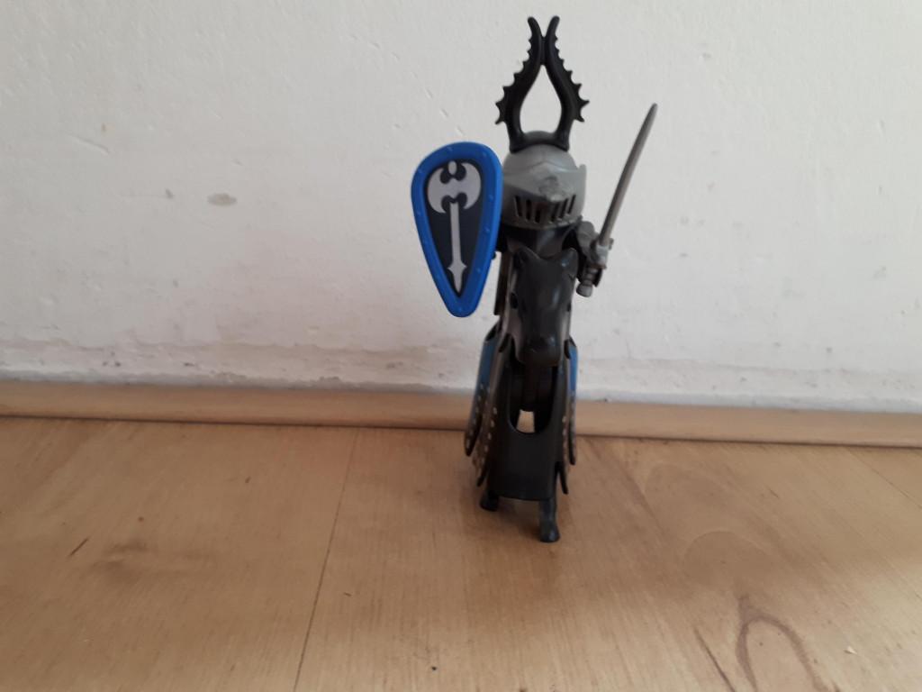 Playmobil 3315 - Zwarte Ridder, Ophalen, Gebruikt, Complete set