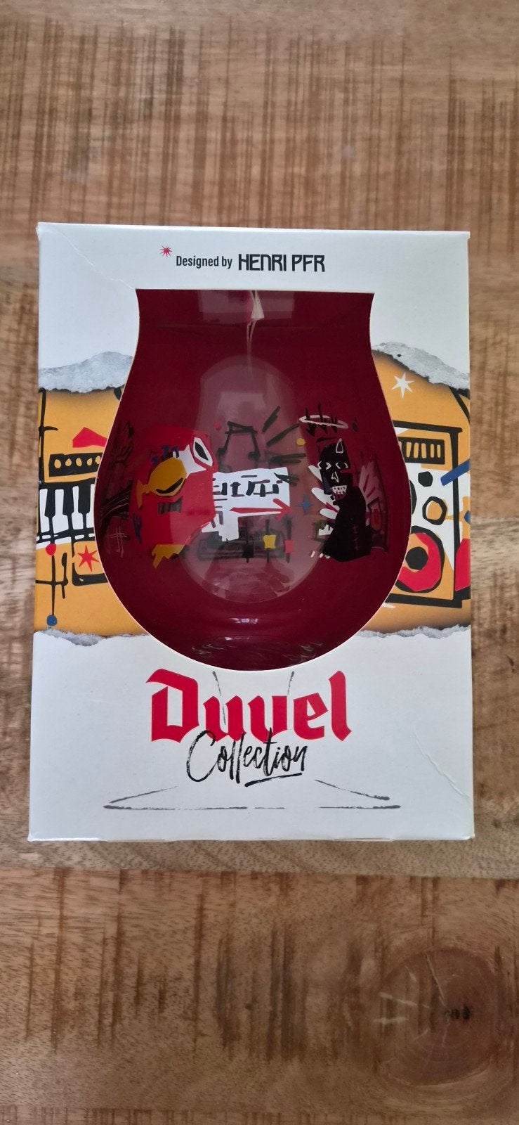 Duvel Collection Limited Edition glas - Henri PFR, Ophalen of Verzenden, Nieuw
