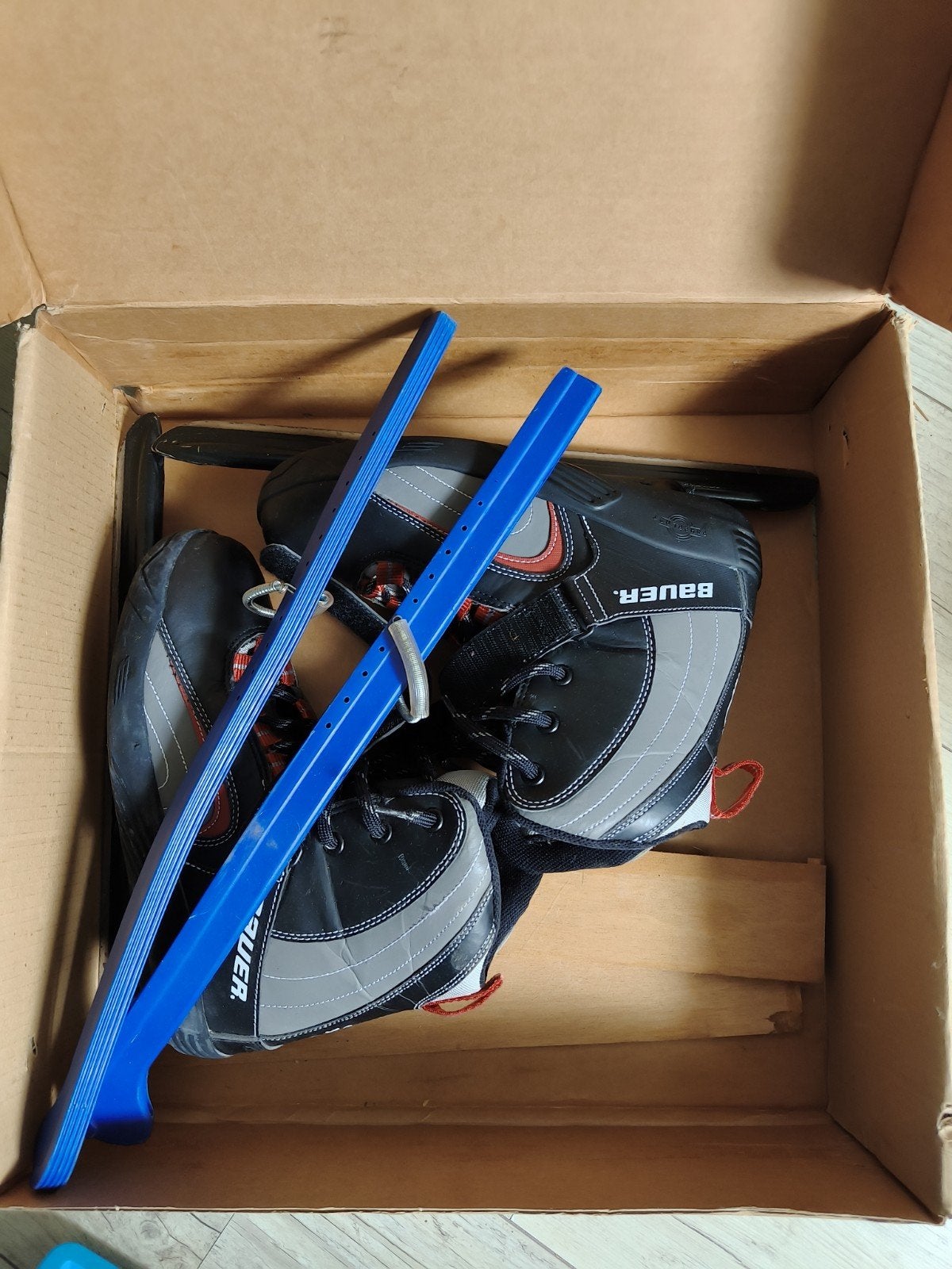 Bauer IJshockeyschaatsen - Maat 44, Sport en Fitness, Schaatsen, Ophalen of Verzenden, Gebruikt, IJshockeyschaatsen, Bauer