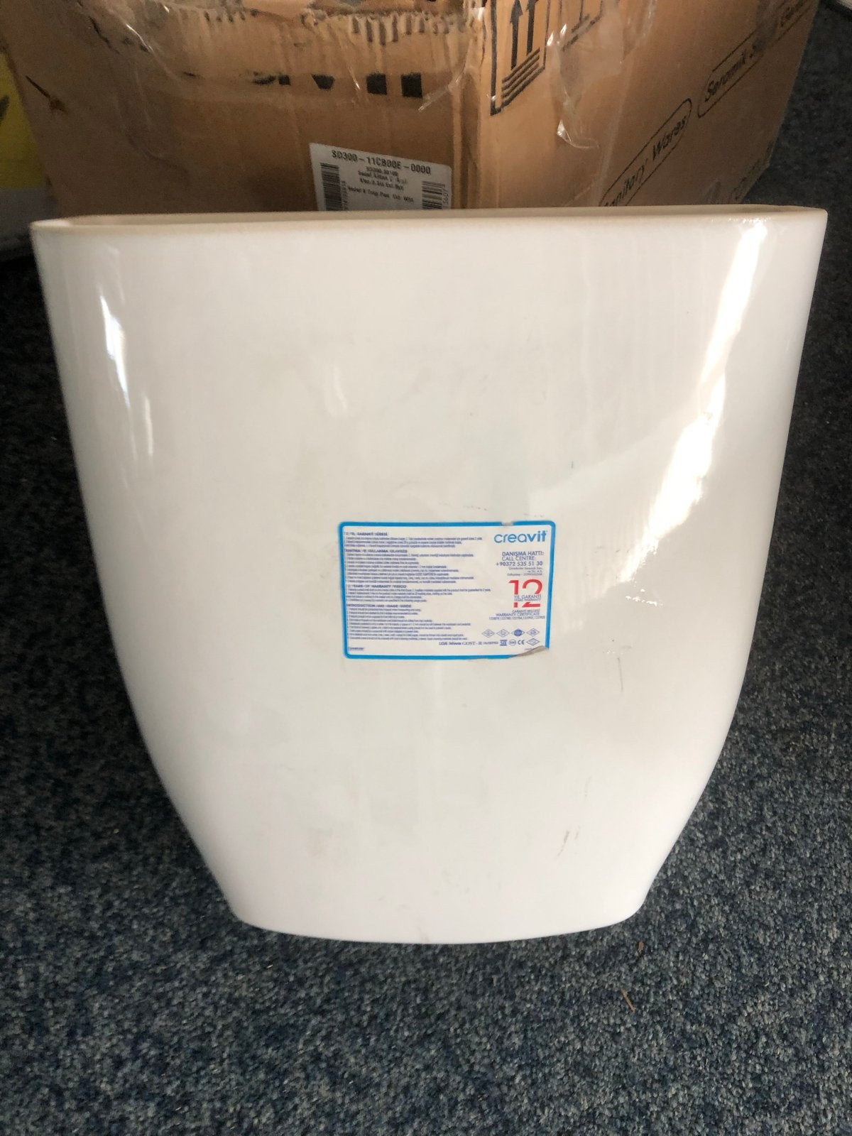 2 nieuwe Creavit Toiletpotten compleet met achteruitgang, Ophalen, Nieuw, Toilet