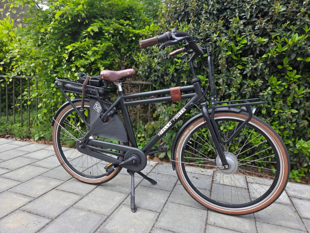 Elektrische Transportfiets Stella Dolce Forte 900KM I.Z.G.S., 53 tot 56 cm, Versnellingen, Zo goed als nieuw, Ophalen
