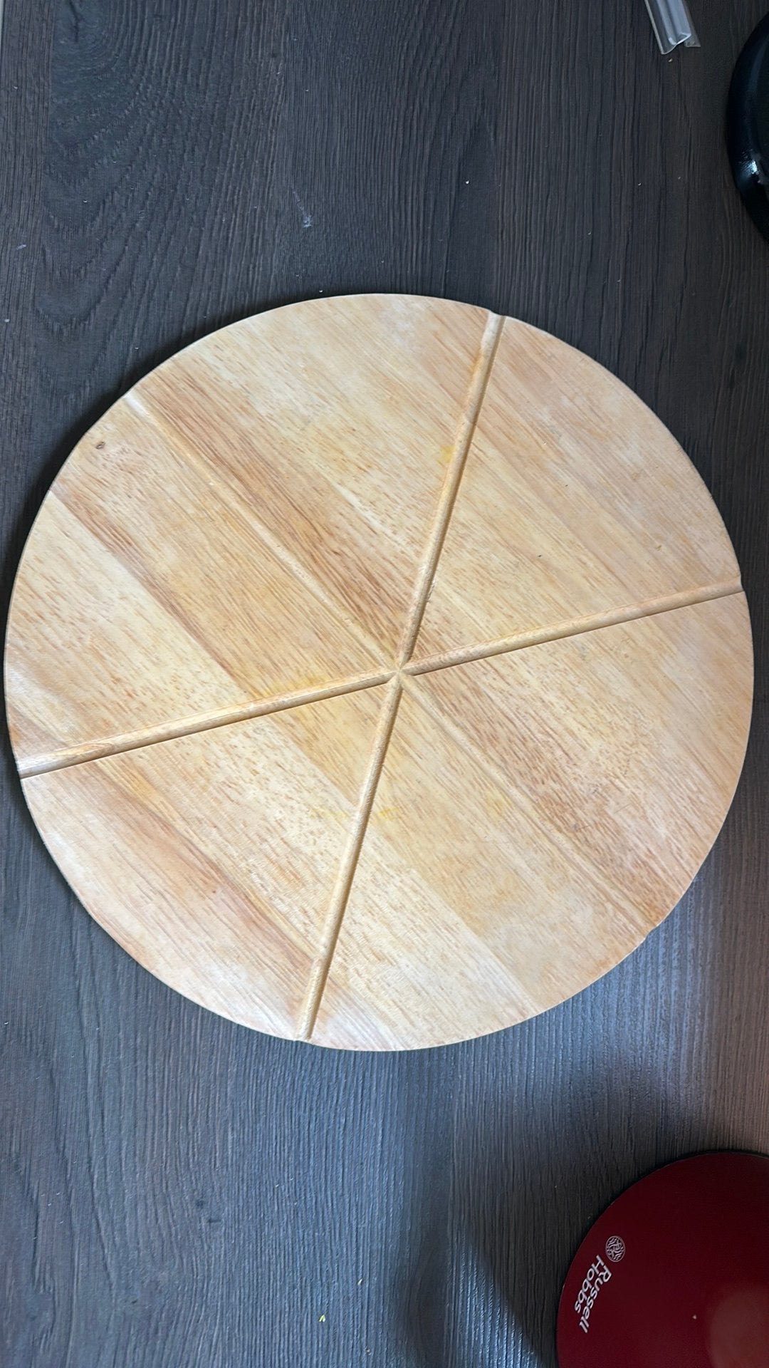 Pizza snijplank, Ophalen, Gebruikt