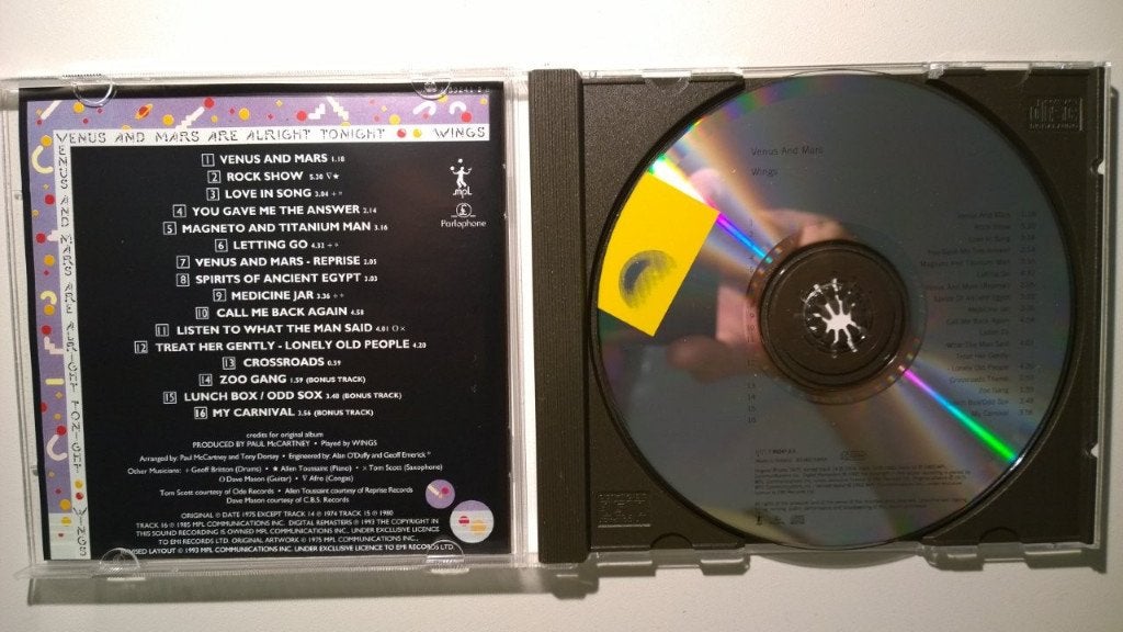 Wings - Venus And Mars, Ophalen of Verzenden, Zo goed als nieuw, Pop, Album