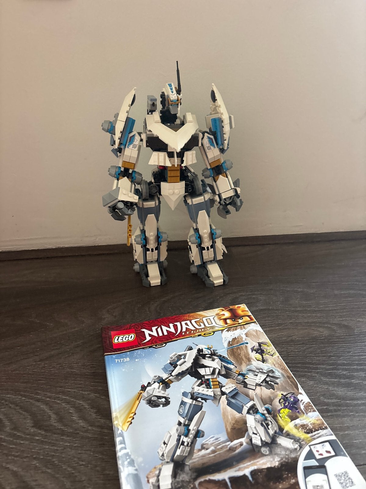 Lego Ninjago 71738 Zane's Titanium Mecha Duel, Ophalen, Gebruikt, Lego, Inclusief instructies