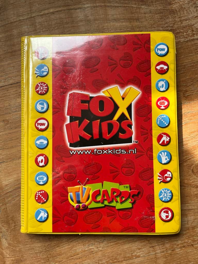 Fox Kids TV Cards Verzamelmap met kaarten, Verzamelen, Ophalen, Gebruikt, Film, Tv of Omroep