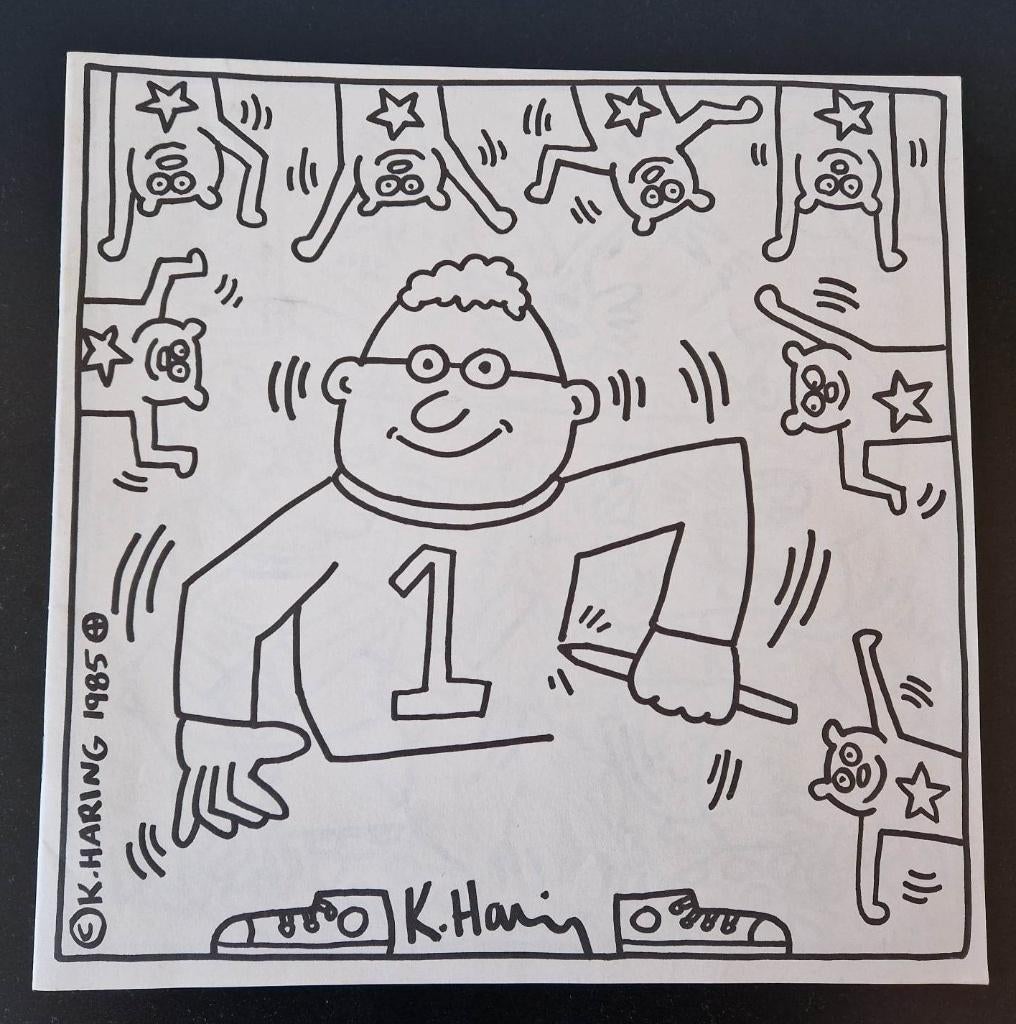 Keith Haring - Coloring Book 1985, Antiek en Kunst, Ophalen of Verzenden