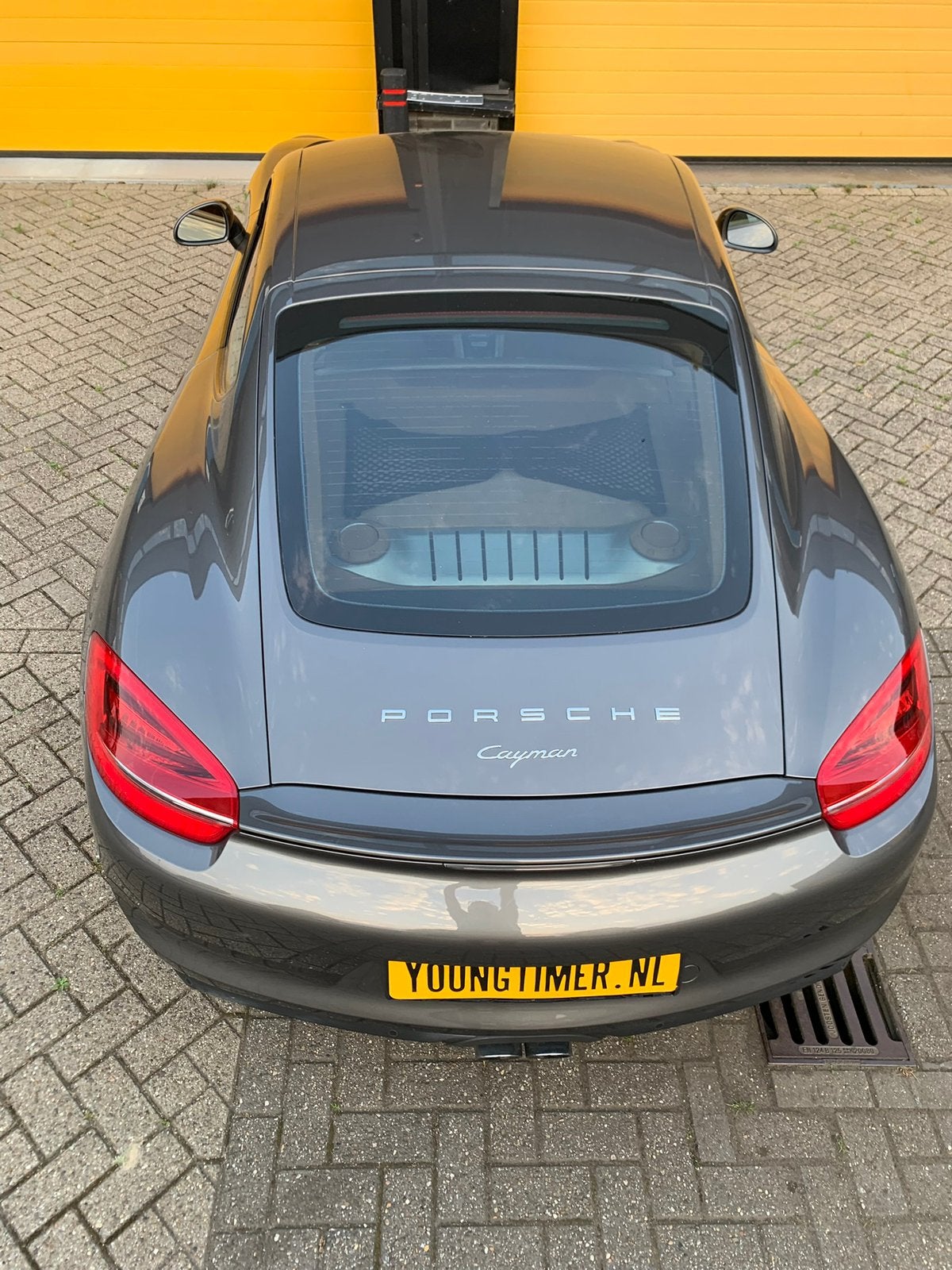 Porsche Cayman 2.7, Auto's, Porsche, Bedrijf, Cayman, Benzine, Coupé, Automaat, Zilver of Grijs, Leder, Achterwielaandrijving