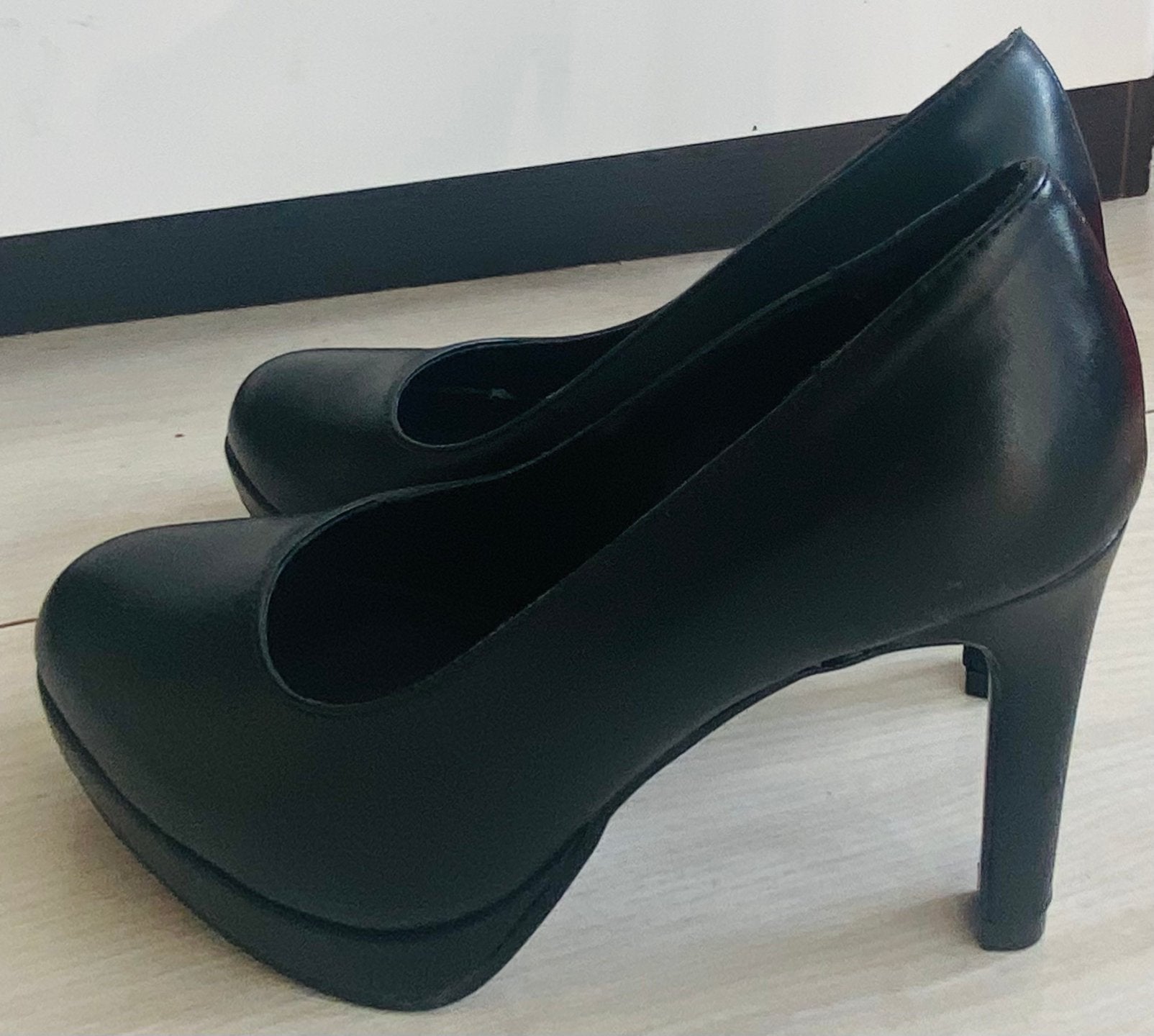 Zwarte Graceland pumps met hak - Maat 37, Ophalen of Verzenden, Zo goed als nieuw, Zwart, Pumps