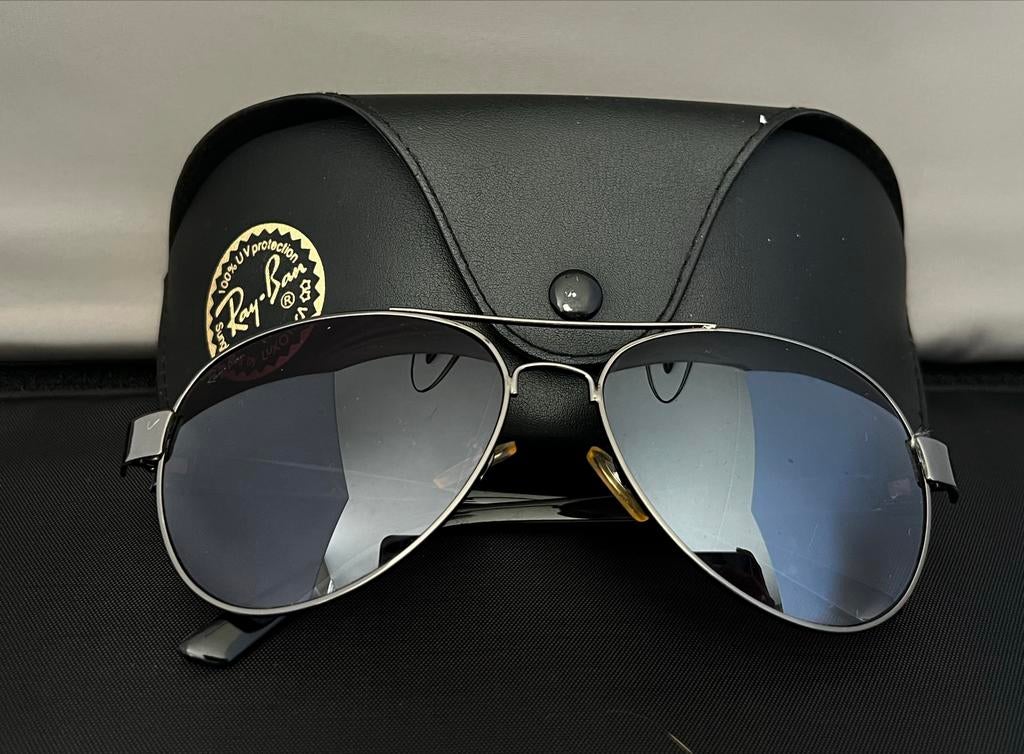 Ray-Ban Pilot Limited Edition RB3457., Zonnebril, Zwart, Ophalen of Verzenden, Zo goed als nieuw