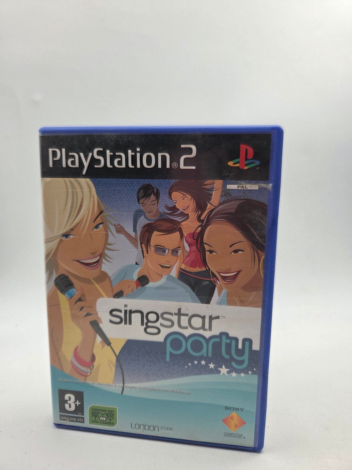 SingStar Party PlayStation 2 (PS2) - Karaoke Game, Muziek, Gebruikt, Support@playstation.com, Eén computer
