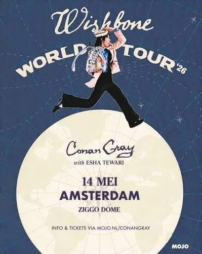 Conan gray tickets 2x (140=totaalprijs), Twee personen, Mei
