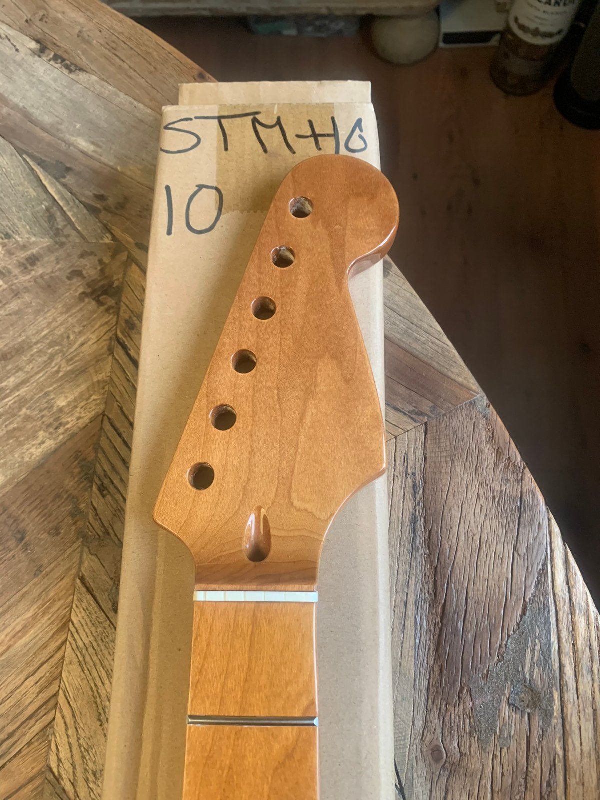 Stratocaster hals roast Maple 22 frets- poly glans” STMHG10, Verzenden, Geen, Geen, Jpsg