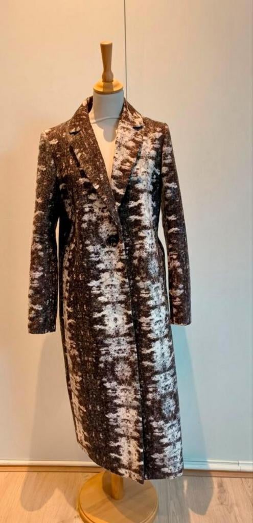 Chique Beaumont mantel Nieuw! 40, Maat 38/40 (M), Bruin, Beaumont, Nieuw