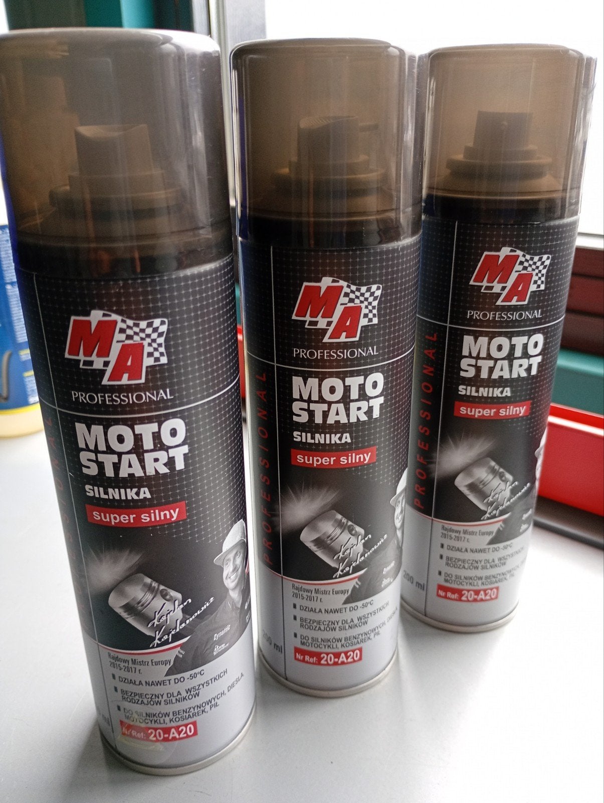 Start pilot, Ophalen, Nieuw