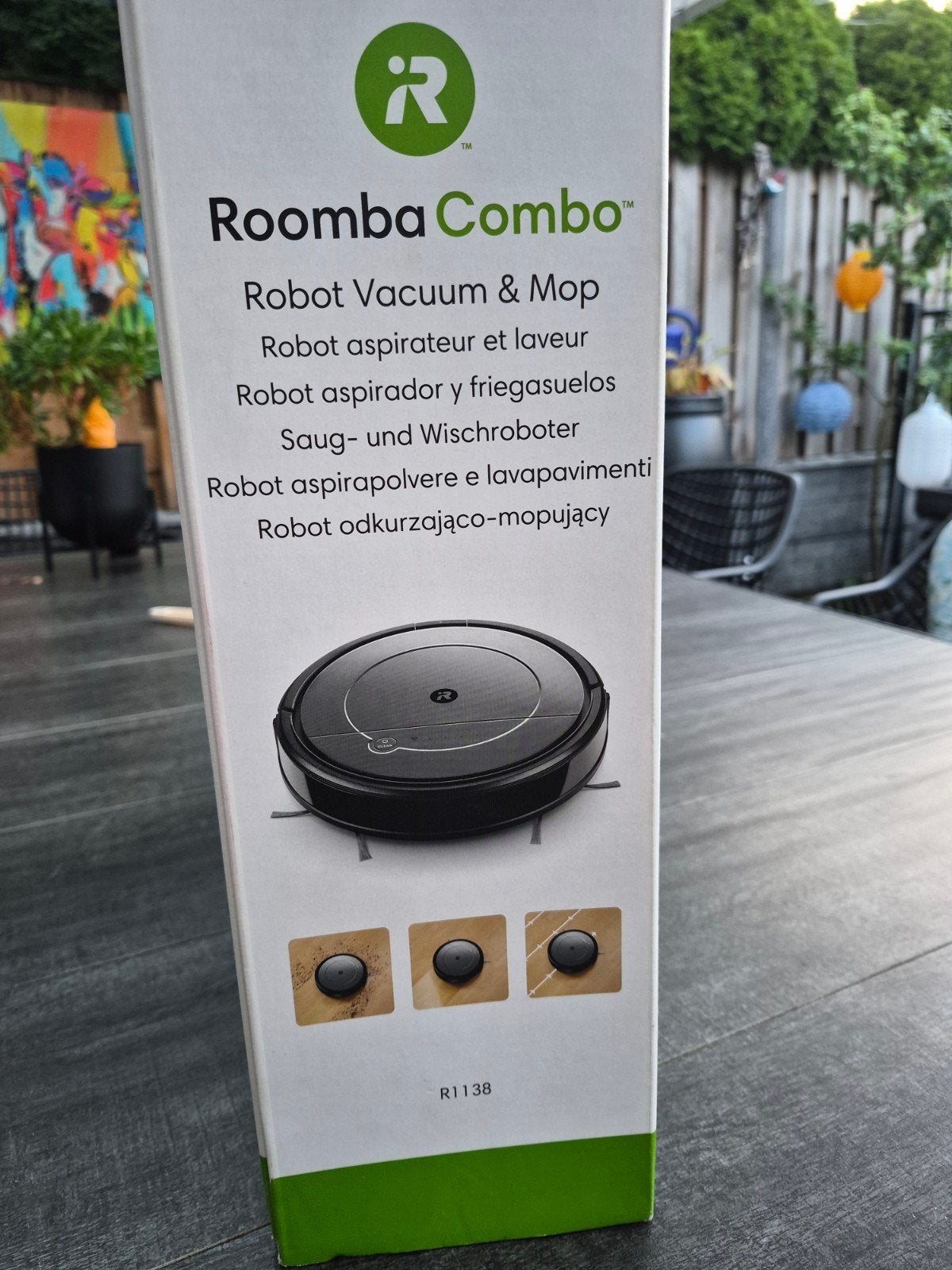 Robot Stofzuiger en Mop, Ophalen, Zo goed als nieuw