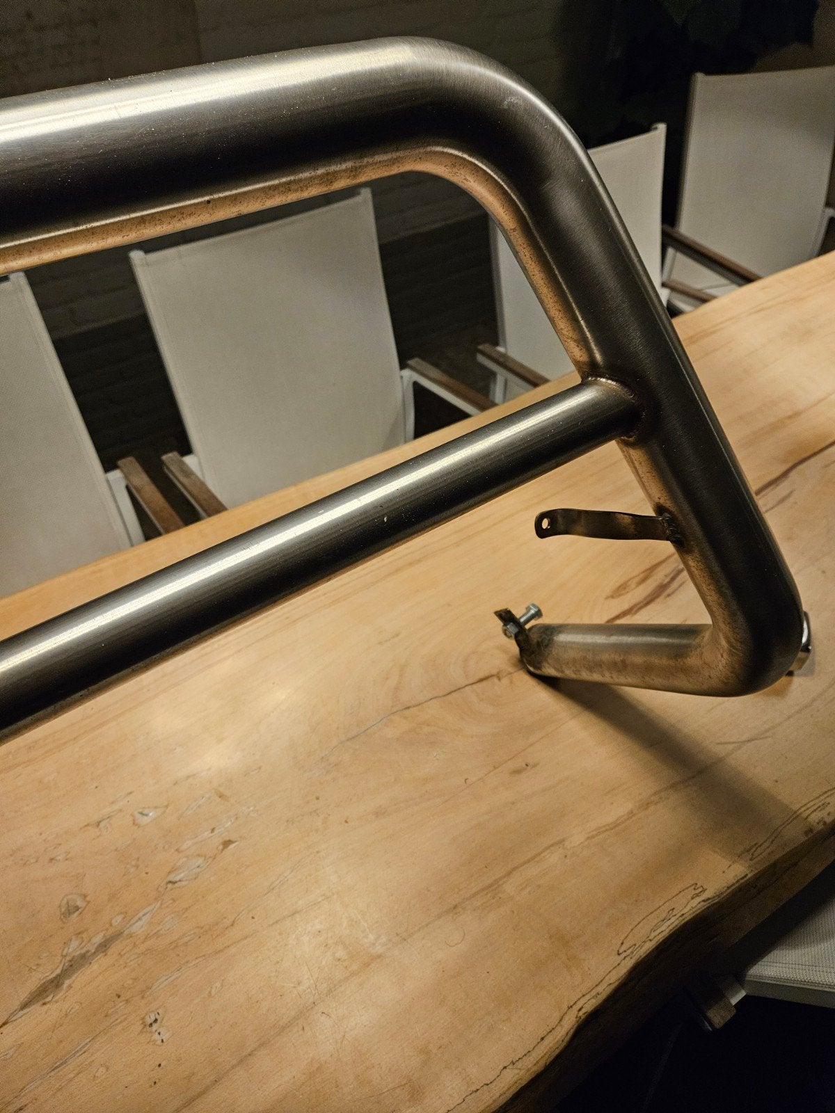 RVS Bullbar / Pushbar  o.a. voor VW Caddy, Auto diversen, Ophalen