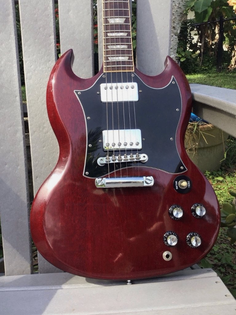 1995 Gibson SG Standard | Original Case | Vintage, Verzenden, Zo goed als nieuw, Solid body, Gibson