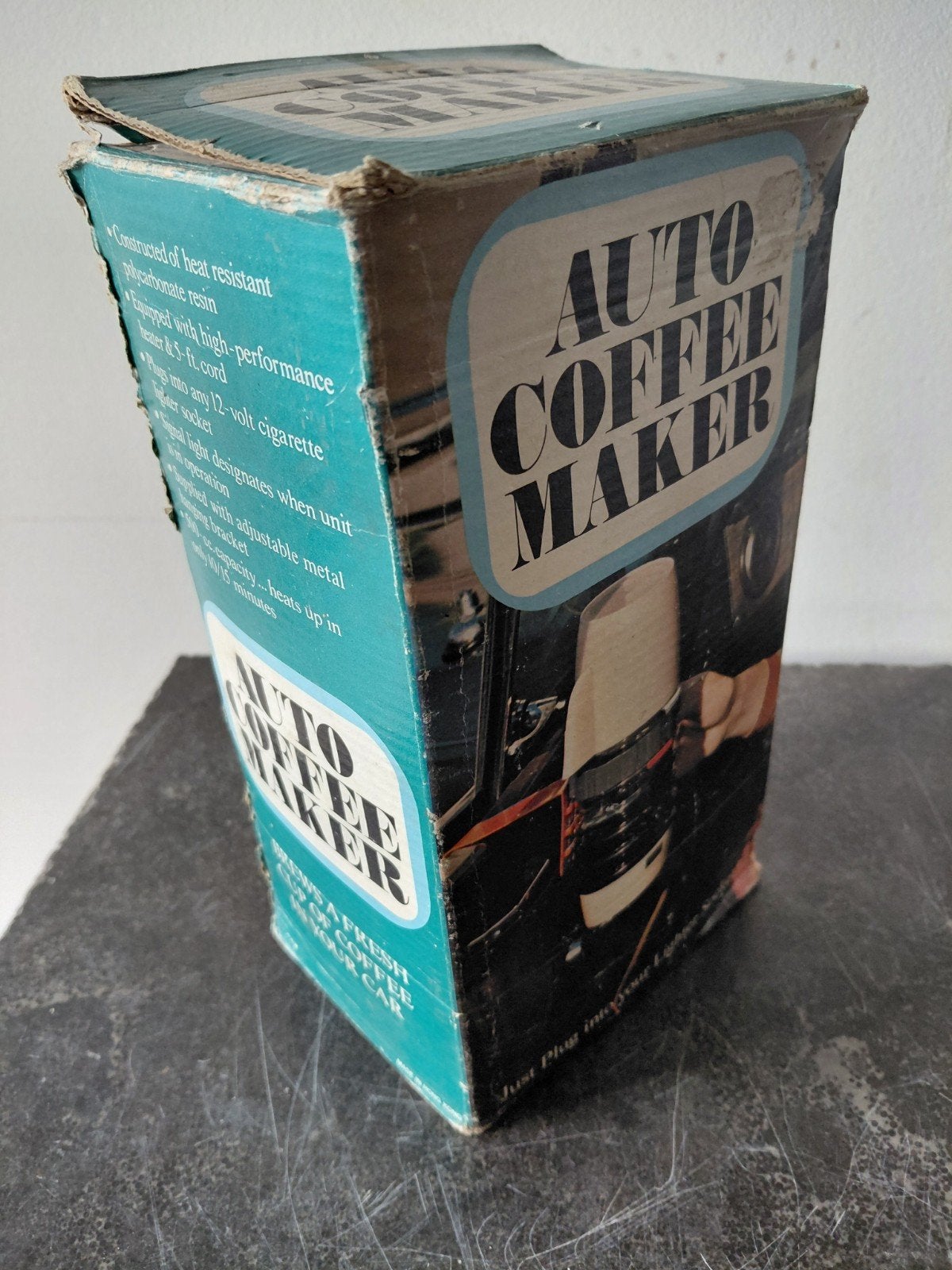 Vintage Auto Koffiezetapparaat 12V - MEC-12, Witgoed en Apparatuur, Overige modellen, Gemalen koffie, Ophalen of Verzenden, Zo goed als nieuw