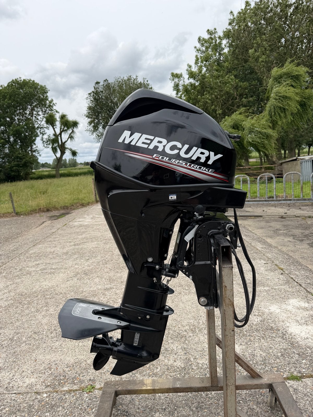 Mercury 30 PK EFI Langstaart - Zo goed als nieuw, Ophalen, Zo goed als nieuw, 30 pk of meer, Elektrische start
