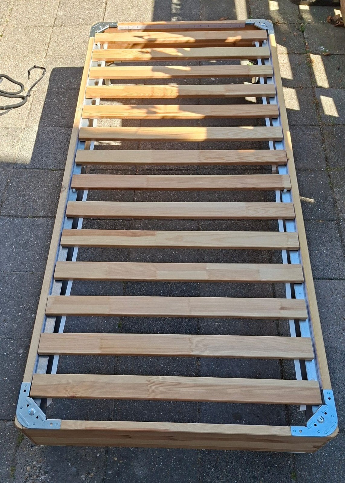 Ikea Espevar matrasbodem 90x200 cm, Ophalen, Gebruikt, 90 cm, Eenpersoons