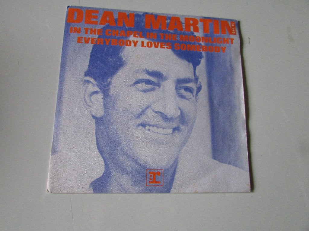 DEAN MARTIN: IN THE CHAPEL IN THE MOONLIGHT, SINGLE, Originele persing, 7 inch, Ophalen of Verzenden, Zo goed als nieuw