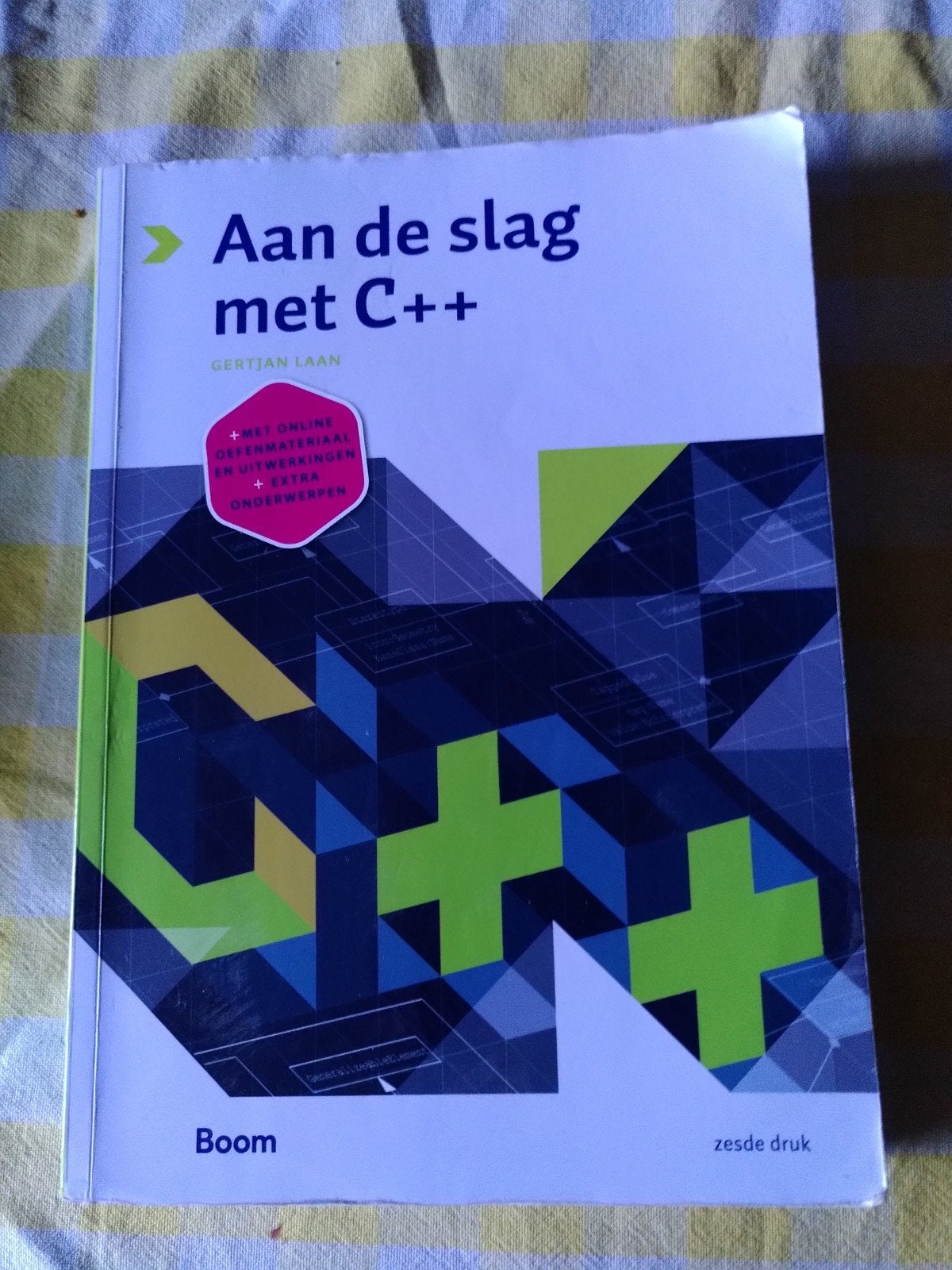 Aan de slag met C++, Gertjan Laan, zesde druk, € 15, Gelezen, Gertjan Laan, Beta, HBO