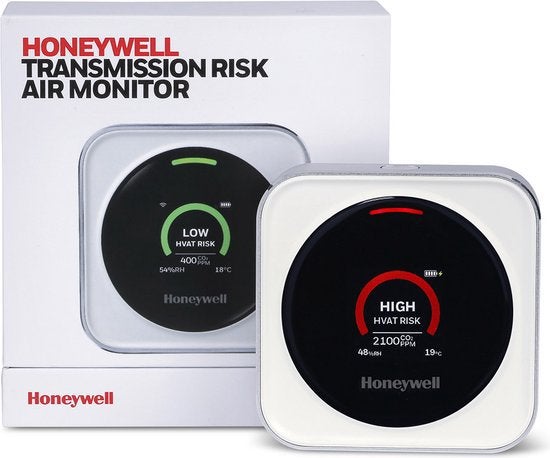 Honeywell HTRAM CO2 slimme luchtkwaliteitsmeter voor binnen., Ophalen of Verzenden, Nieuw