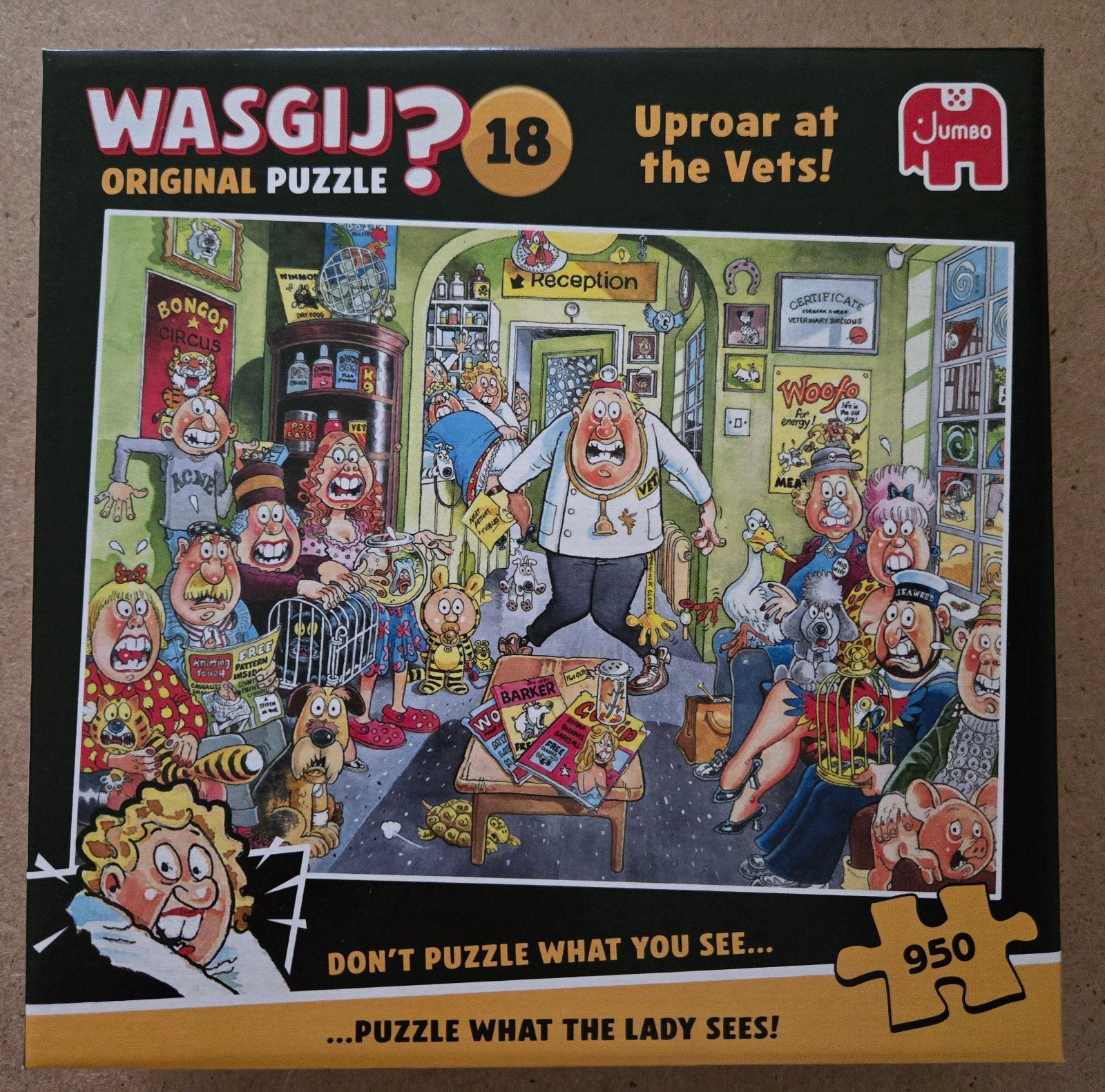 was gij 3 puzzels 950 stukjes zgan, Ophalen of Verzenden, 500 t/m 1500 stukjes, Zo goed als nieuw