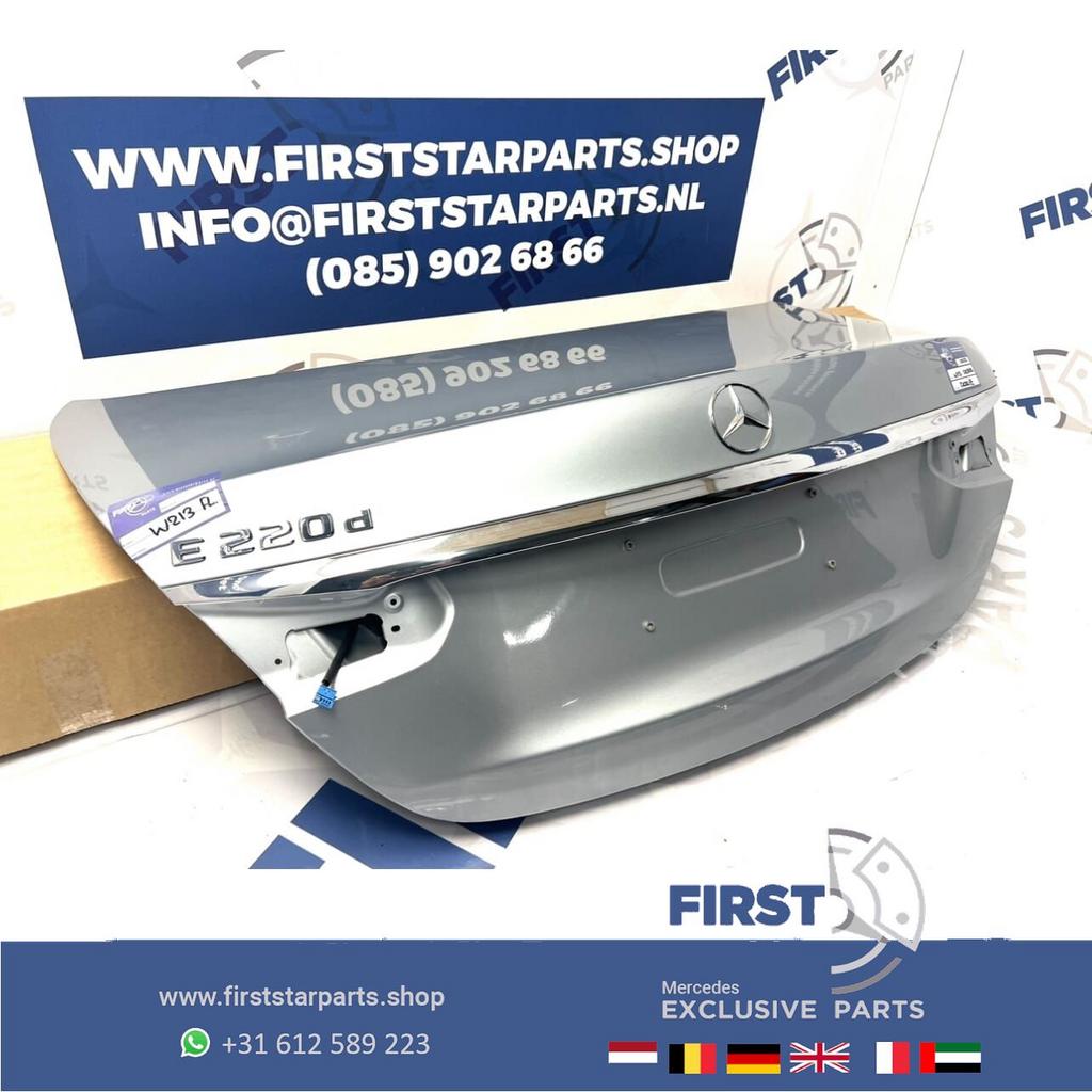 W213 E KLASSE FACELIFT 2023 ACHTERKLEP COMPLETE KOFFERKLEP K, Gebruikt, Ophalen of Verzenden, Achter, -