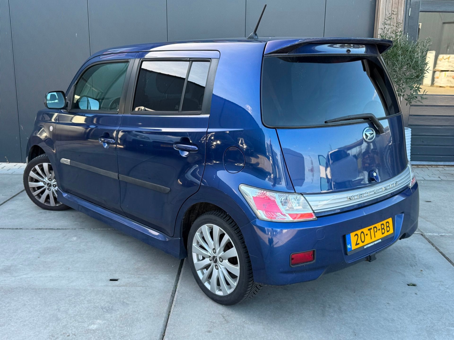 Daihatsu Materia 1.5 Soul 2006 Airco 5 Deurs Trekhaak >>APK, Auto's, Voorwielaandrijving, Stof, Zwart, Blauw