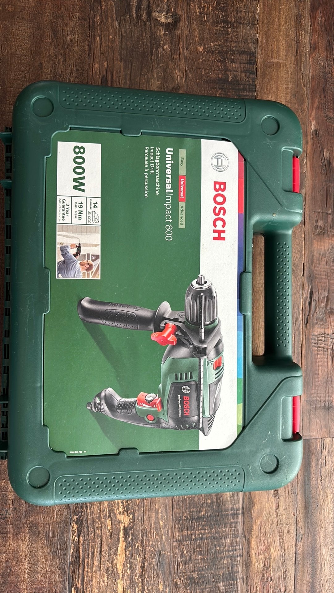 Bosch boormachine, Ophalen, Zo goed als nieuw, 600 watt of meer, Boormachine