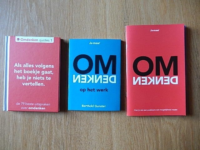 boeken omdenken, Ophalen of Verzenden, Zo goed als nieuw, Berthold Gunster