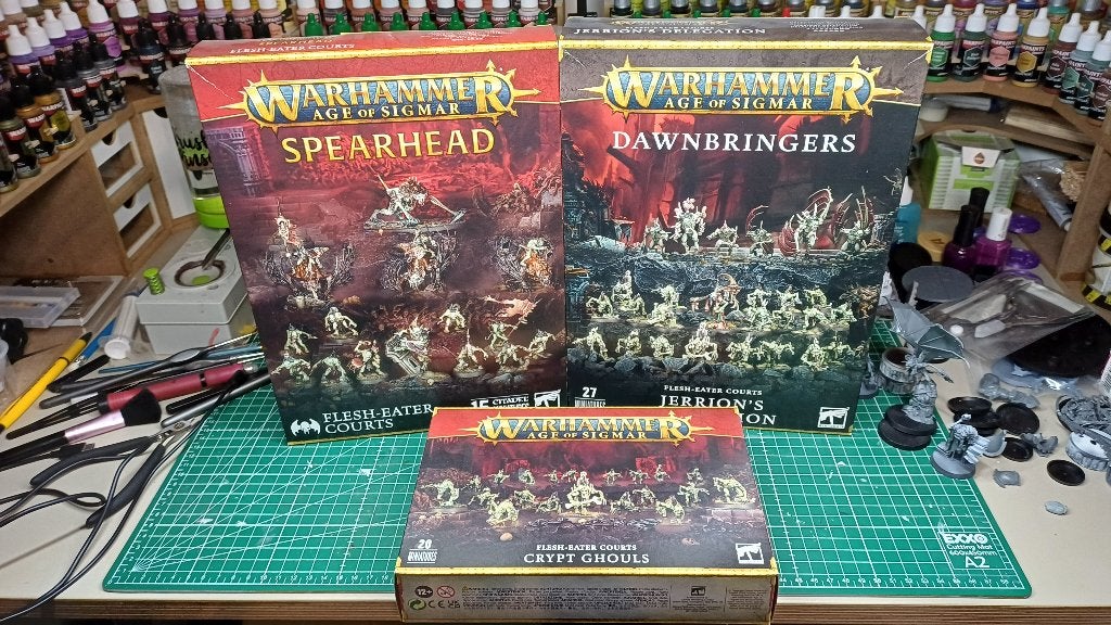 Warhammer Age of Sigmar Flesh-Eater Courts lot, Ophalen of Verzenden, Nieuw, Warhammer, Figuurtje(s)