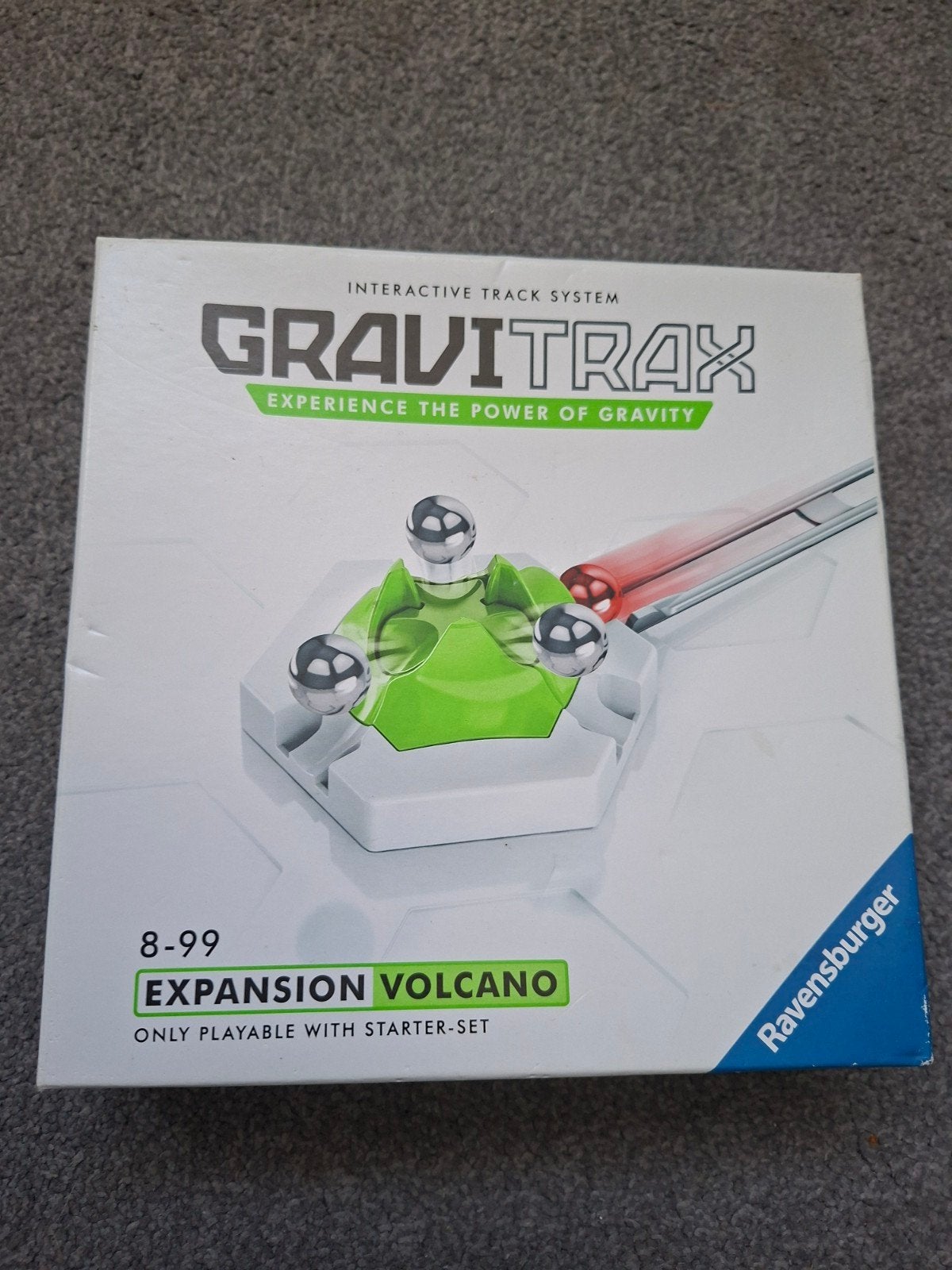 gravitrax expansion vulcano, Ophalen of Verzenden, Zo goed als nieuw, Bouwen
